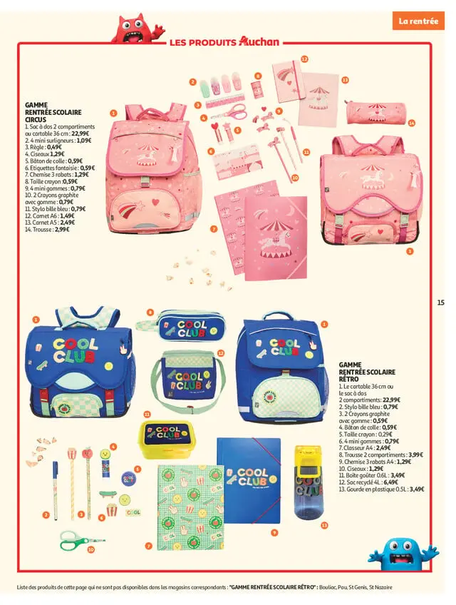 Page catalogue