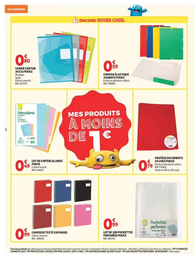 Page catalogue