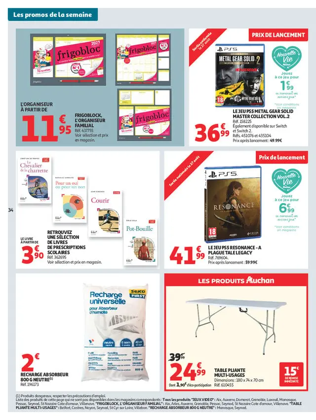 Page catalogue