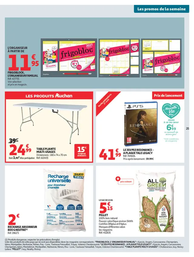 Page catalogue