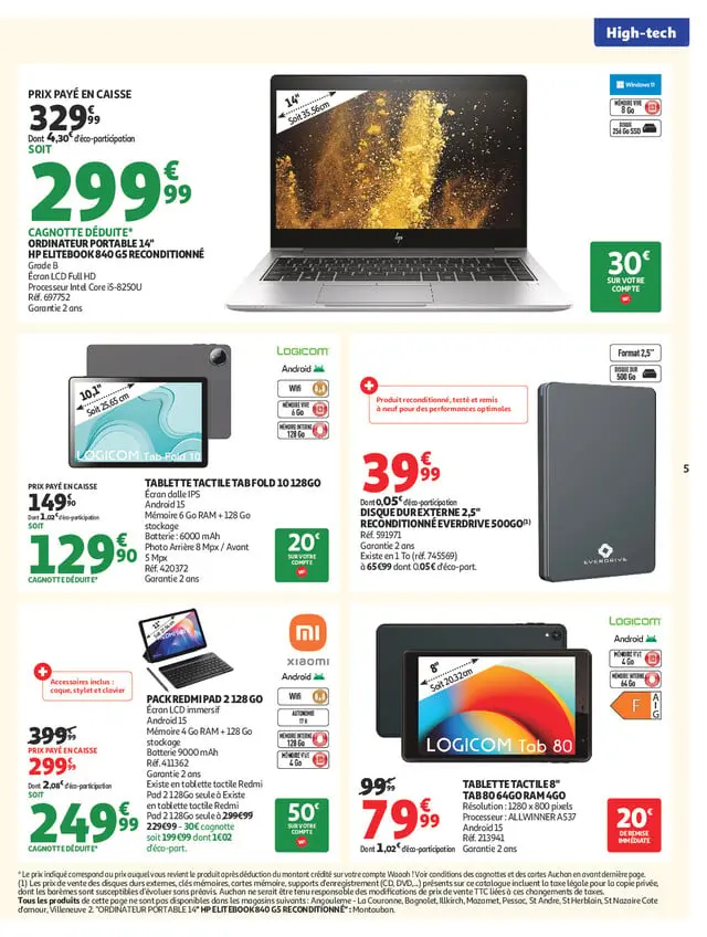 Page catalogue