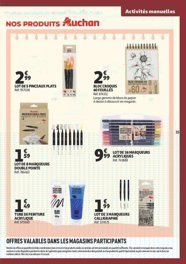 Page catalogue