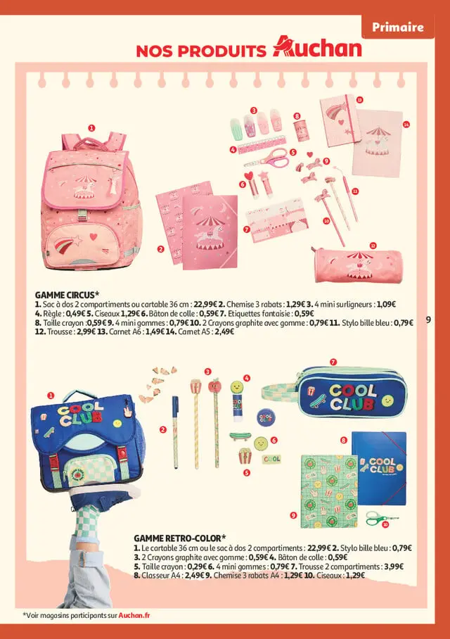 Page catalogue