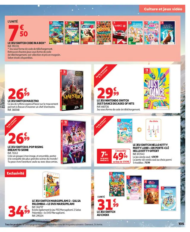 Page catalogue