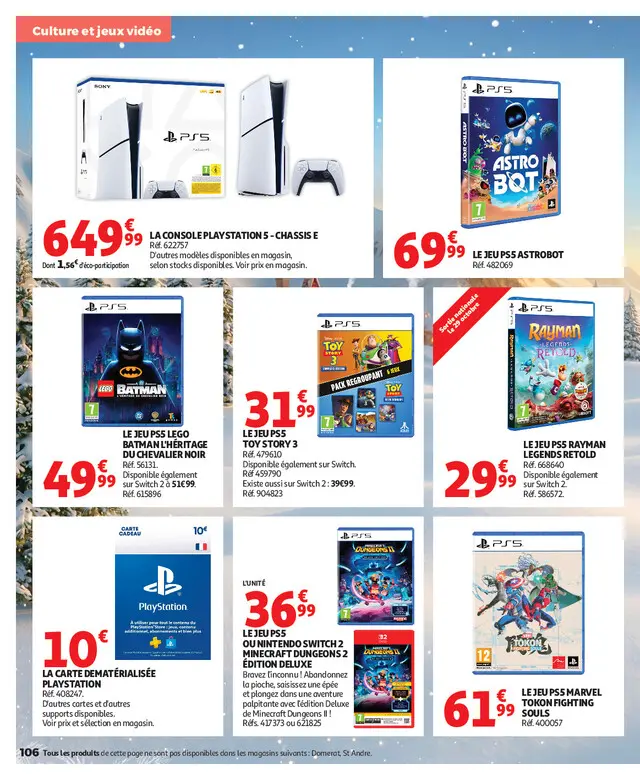 Page catalogue
