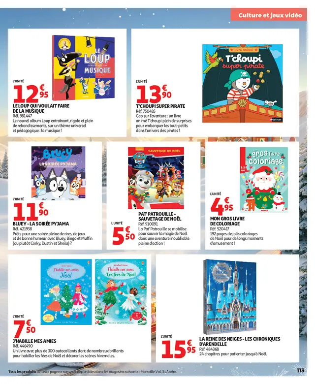 Page catalogue