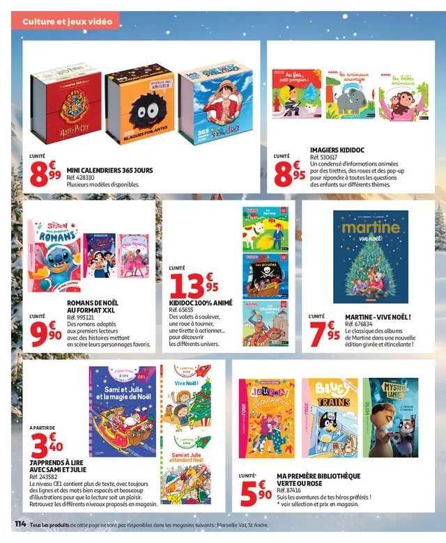 Page catalogue
