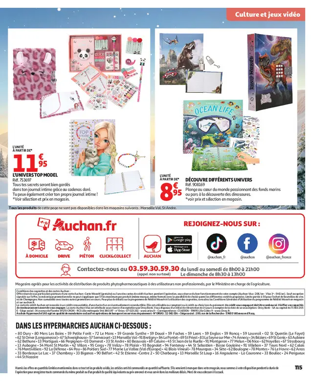 Page catalogue