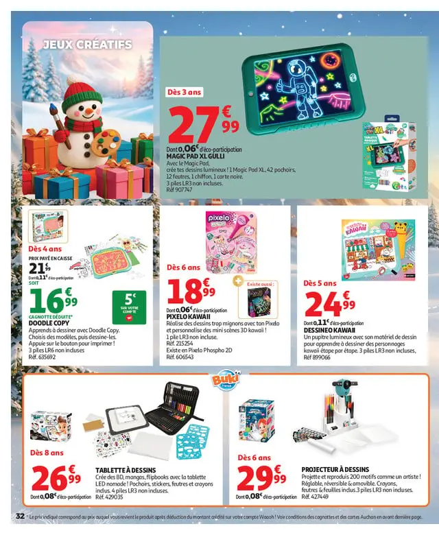 Page catalogue