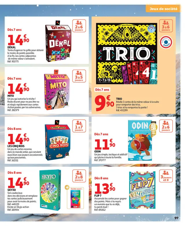 Page catalogue