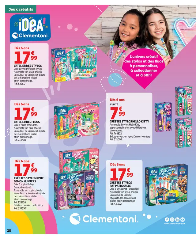 Page catalogue