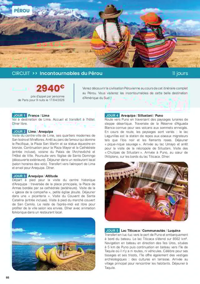 Page catalogue