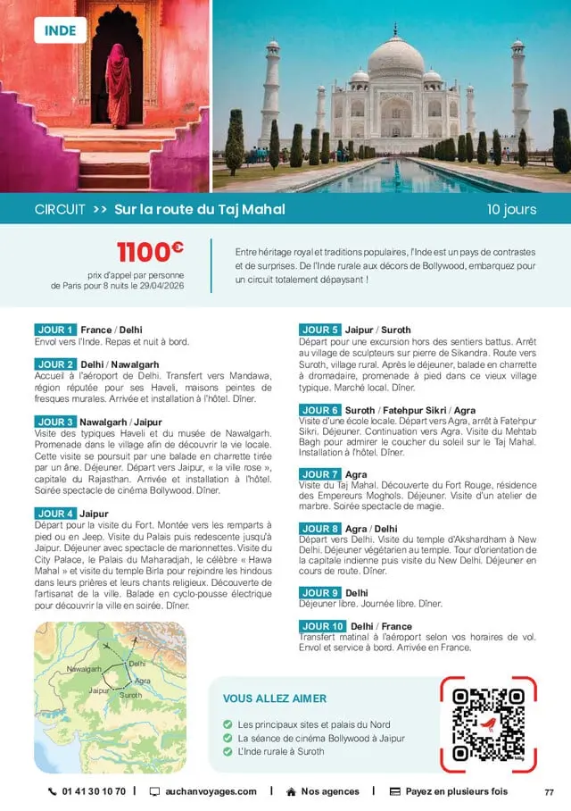 Page catalogue