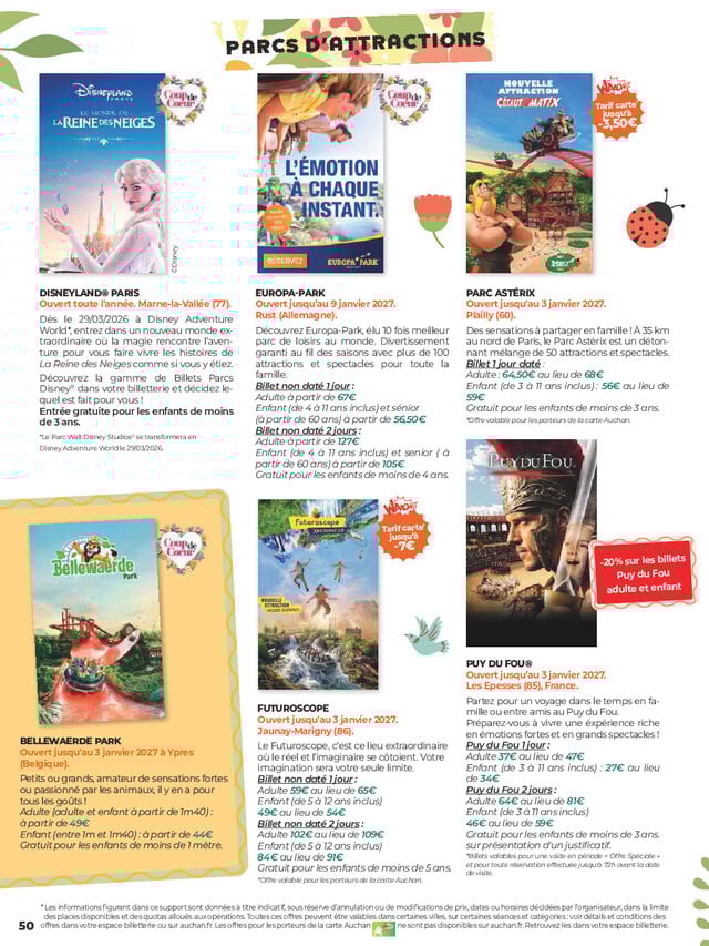 Page catalogue