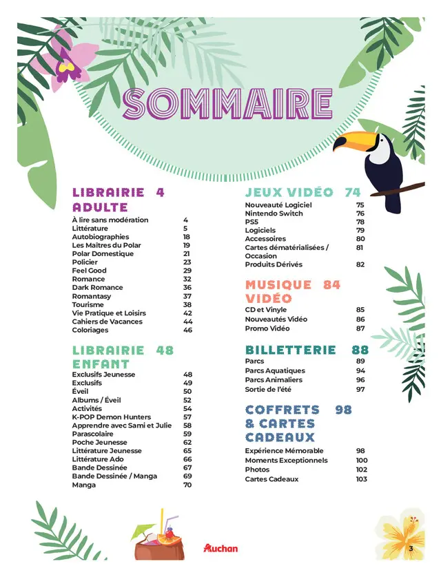 Page catalogue