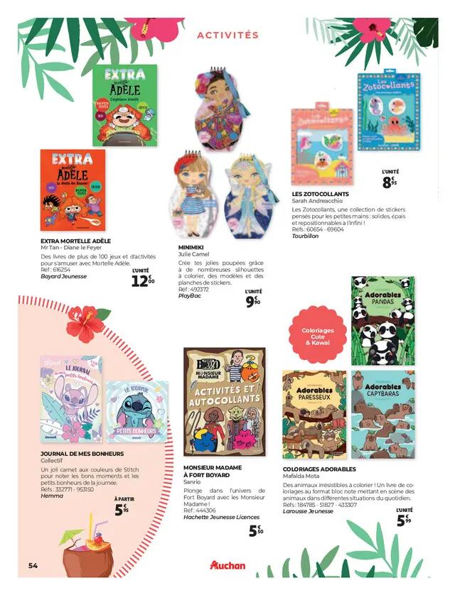 Page catalogue