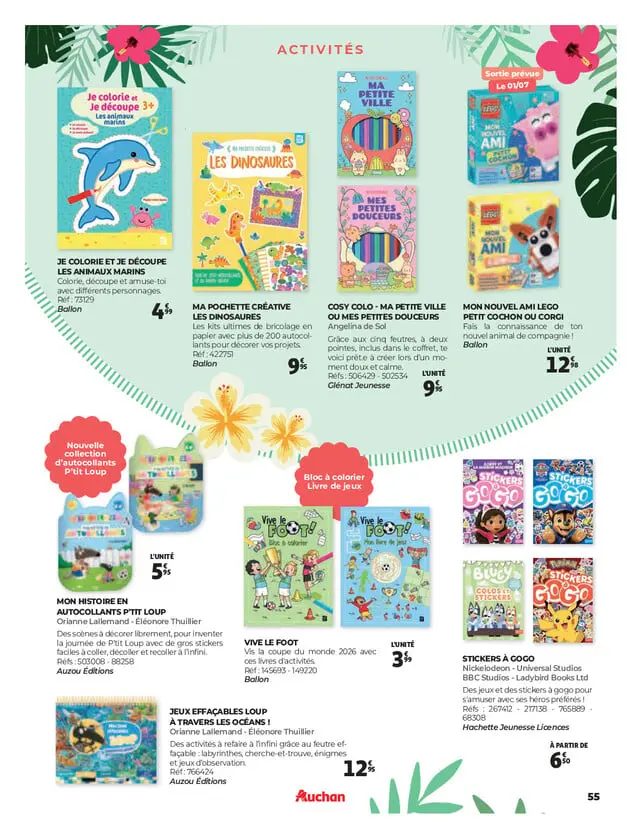 Page catalogue