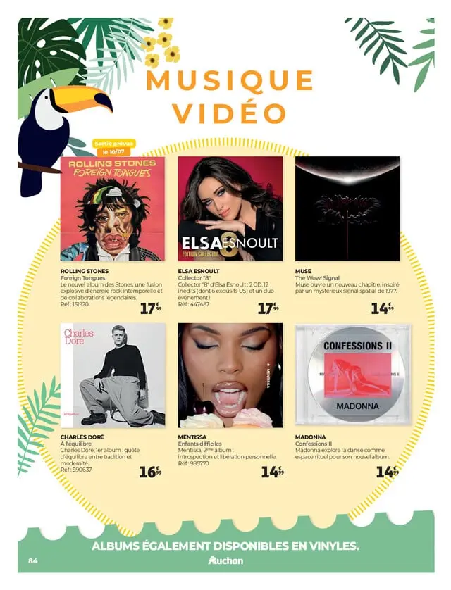 Page catalogue