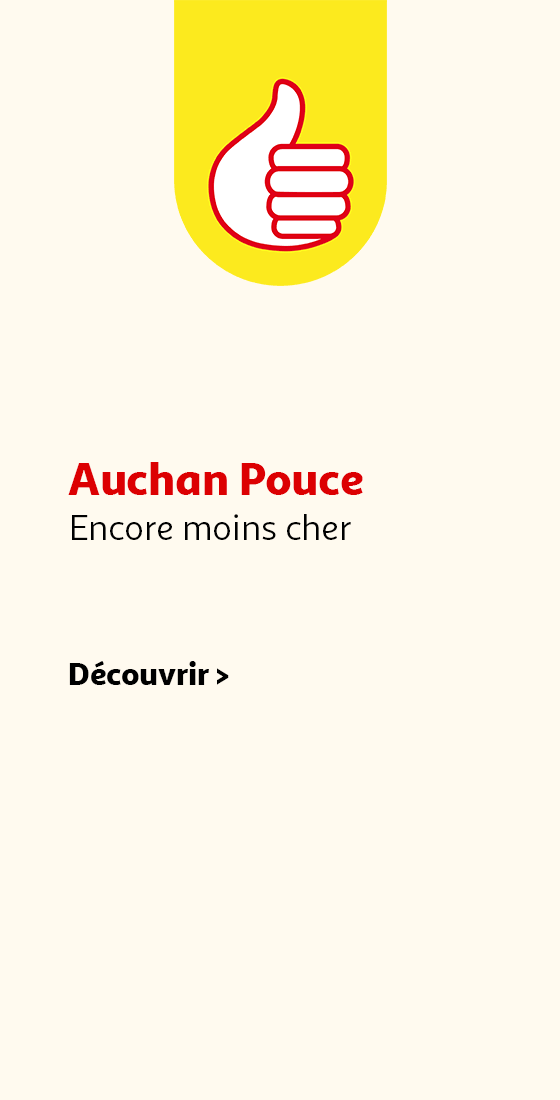 Auchan Pouce, encore moins cher