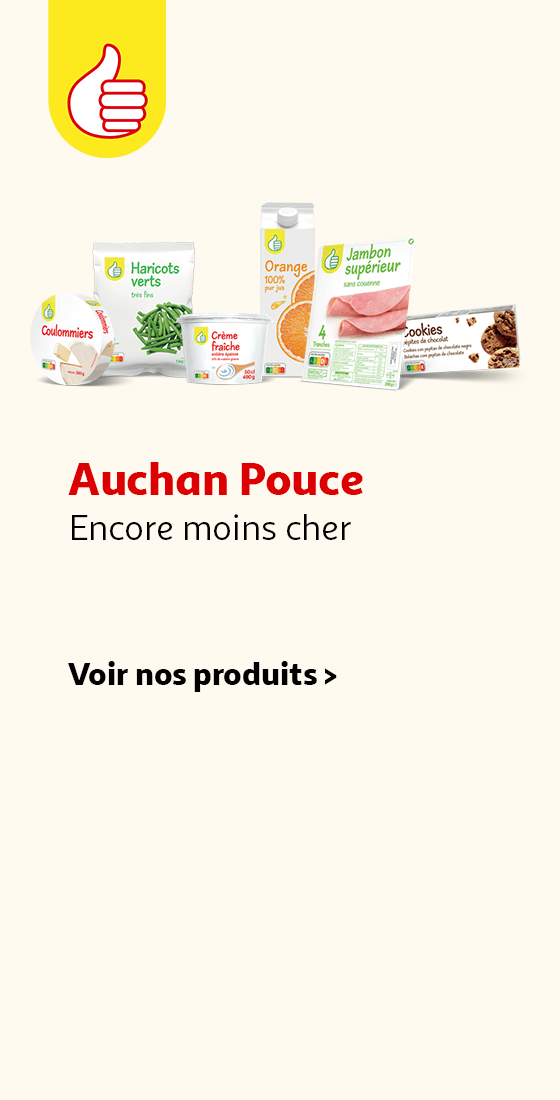 Auchan Pouce, encore moins cher