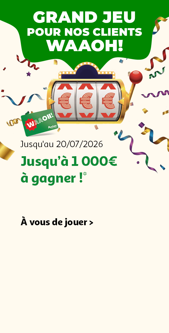 Jusqu'au 20/07/2026, jusqu'à 1 000€ à gagner !*