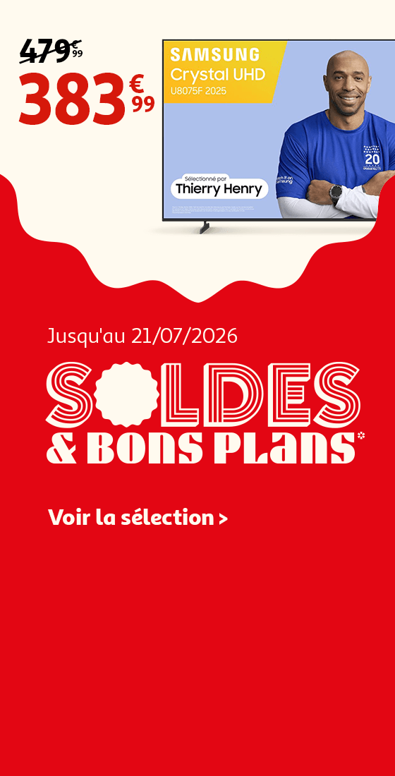 Jusqu'au 21/07/2026, Soldes & bons plans*