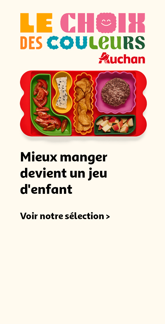 Le choix des couleurs : mieux manger devient un jeu d'enfant