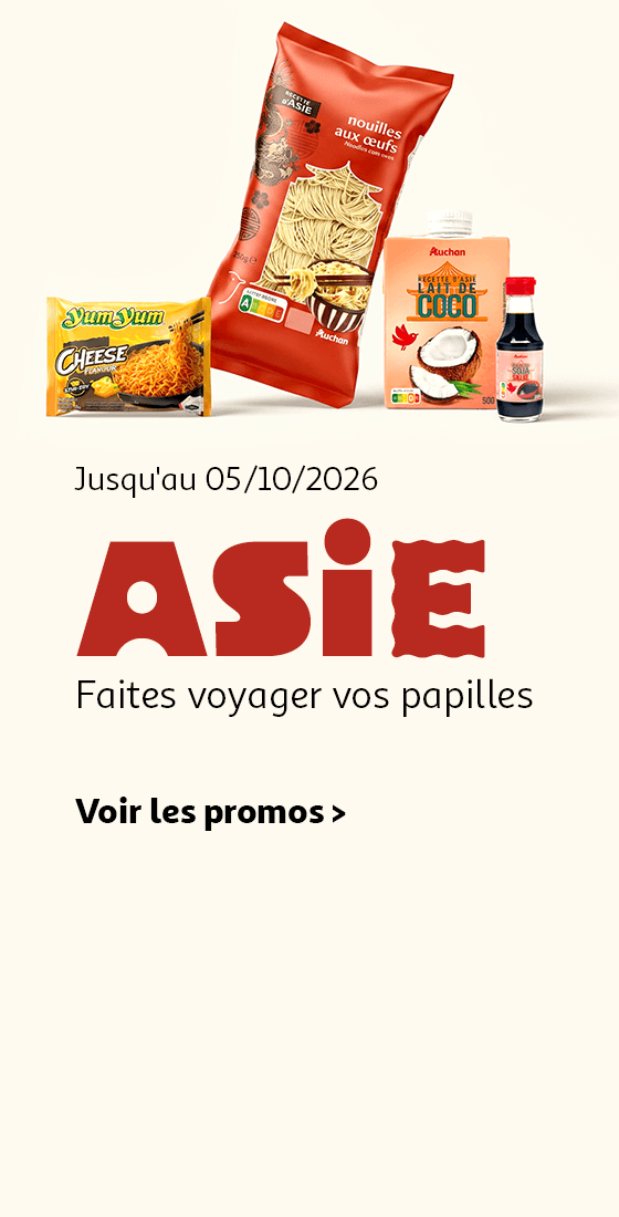 Jusqu'au 05/10/2026, Asie : faites voyager vos papilles