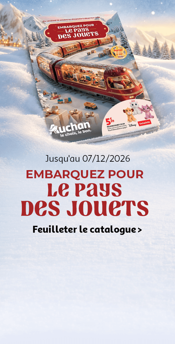Jusqu'au 07/12/2026, embarquez pour le pays des jouets : feuilletez le catalogue