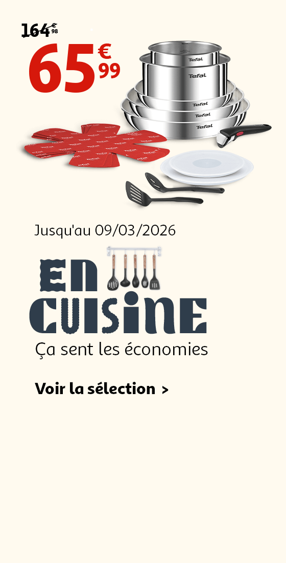Jusqu'au 09/03/2026 : En cuisine, ça sent les économies