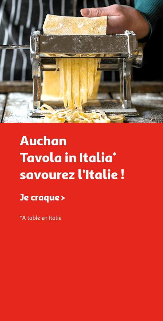 Auchan Tavola in Italia*, savourez l'Italie !