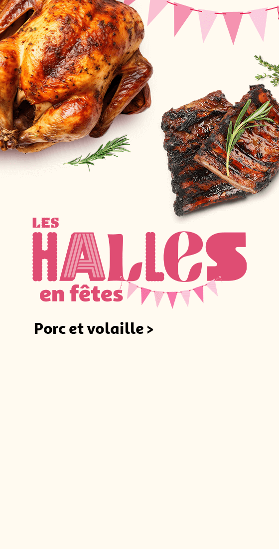 Les Halles en fêtes : porc et volaille