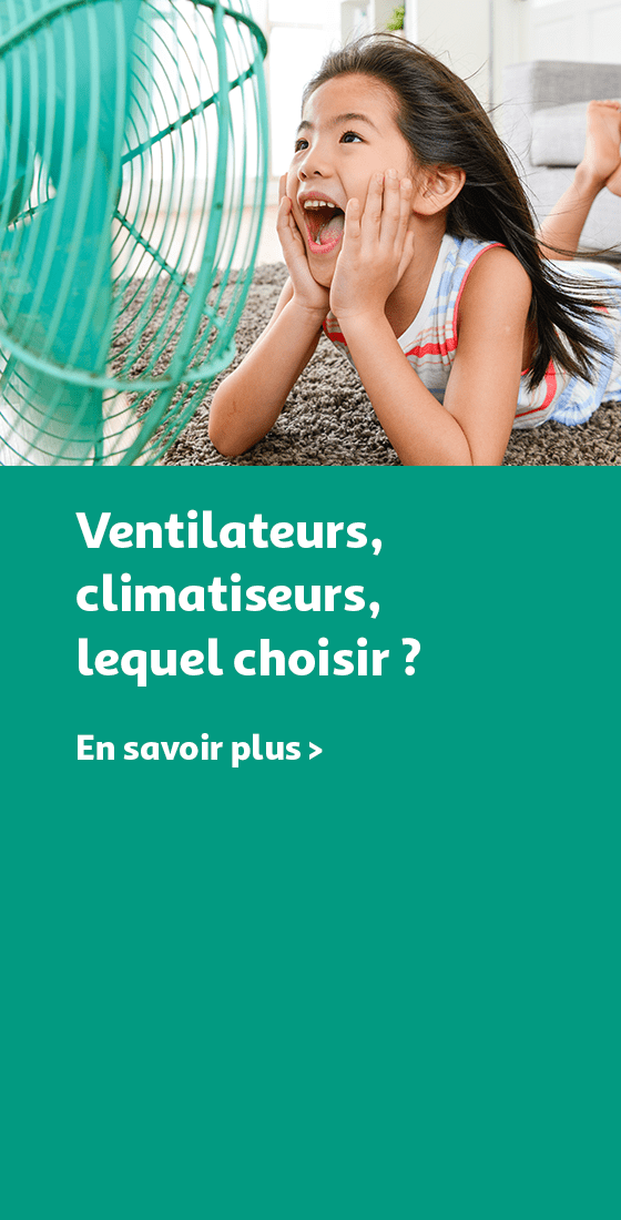 Idées et conseils : Ventilateurs, climatiseurs, lequel choisir ?