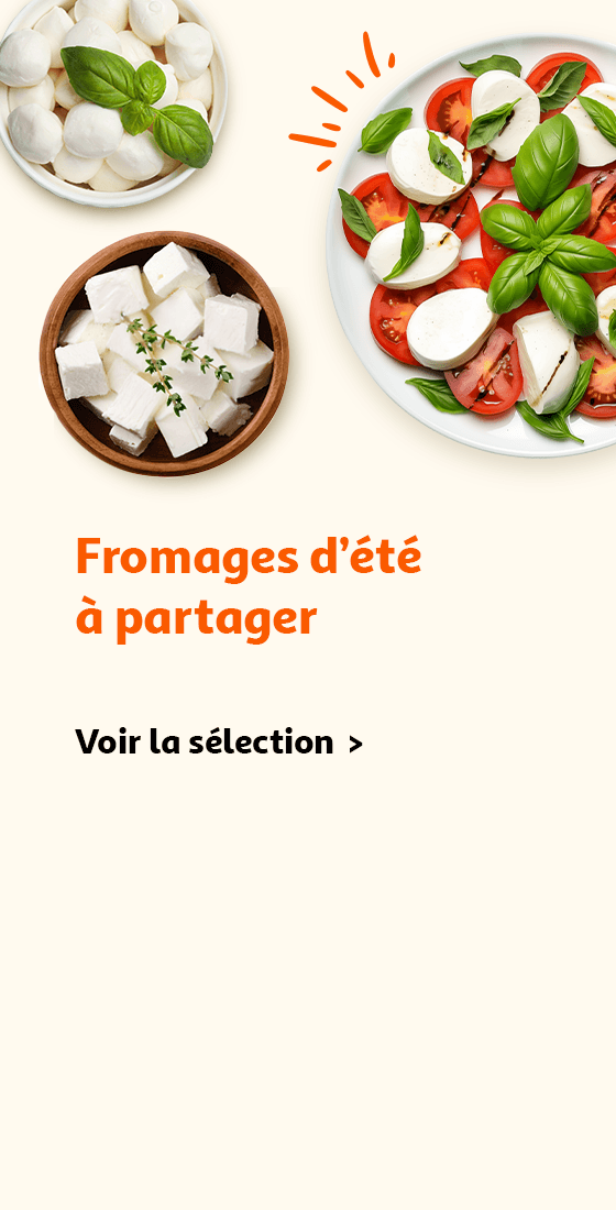 Fromage d'été à partager