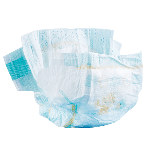 Couches, toilette de bébé