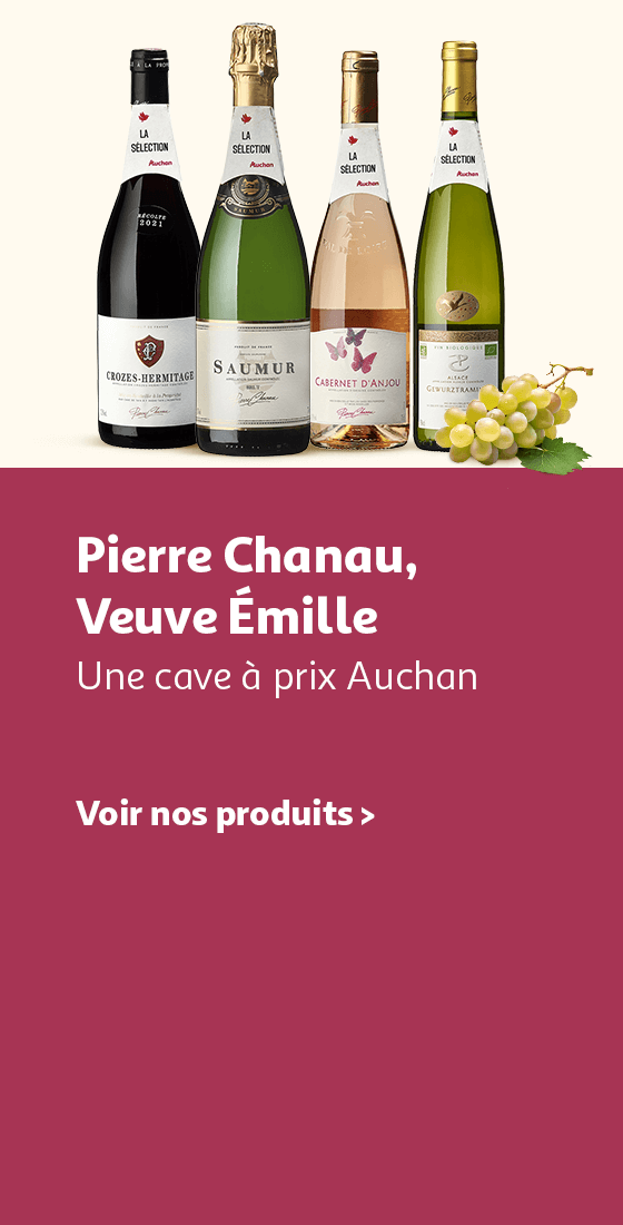 Une cave à prix Auchan