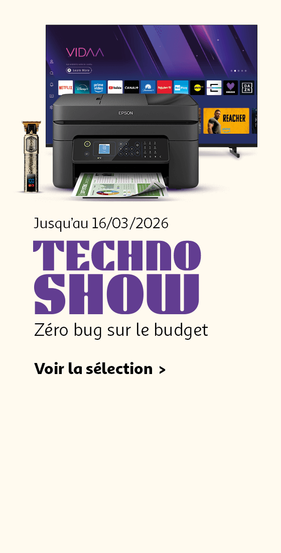 Techno show : zéro bug sur le budget