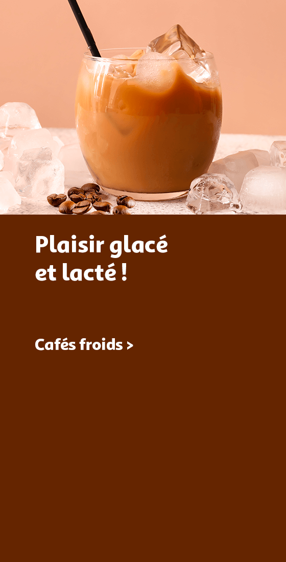 Un vent de fraîcheur, savourez nos cafés froids