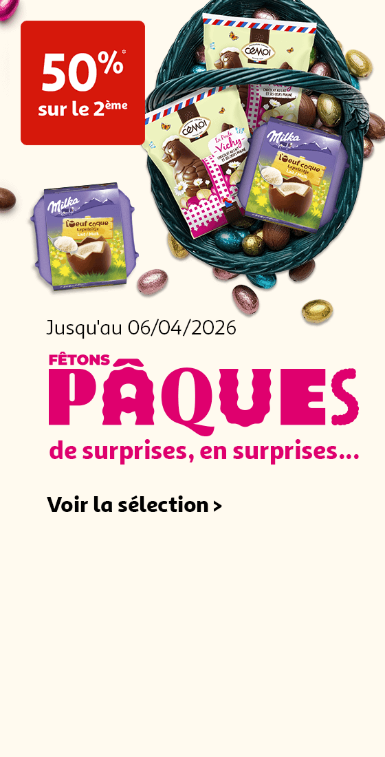 Jusqu'au 06/04/2026, fêtons Pâques, de surprises, en surprise...