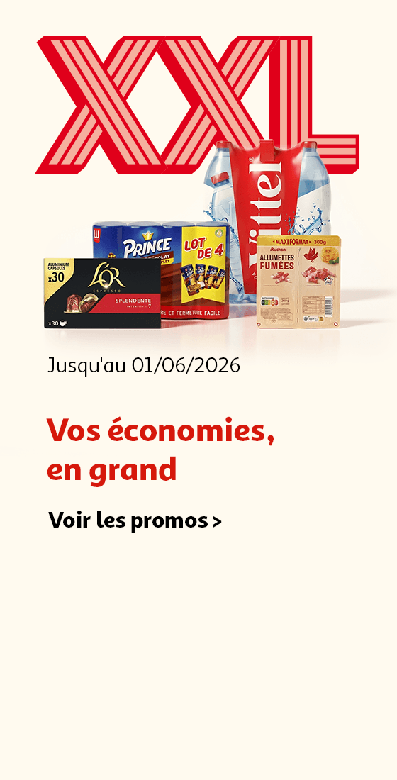 Jusqu'au 01/06/2026 : vos économies, en grand