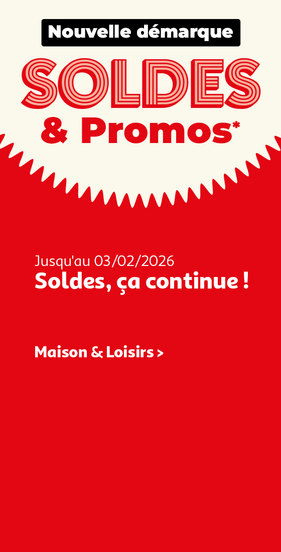 Soldes & Promos jusqu'au 03/02/2026 : Nouvelle démarque