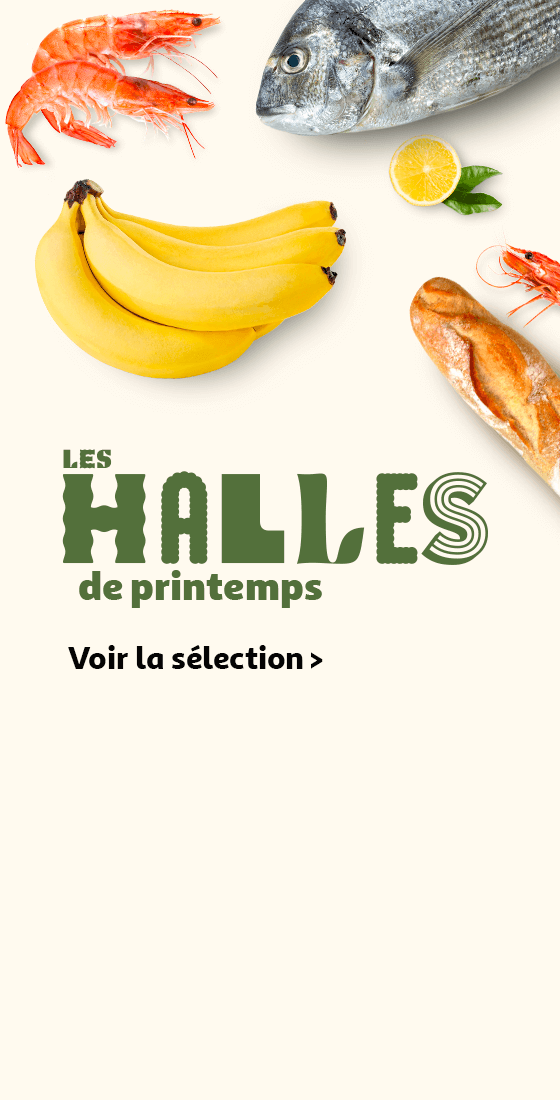 Jusqu'au 23/03/2026, les Halles de printemps : les prix bas, c'est toujours de saison