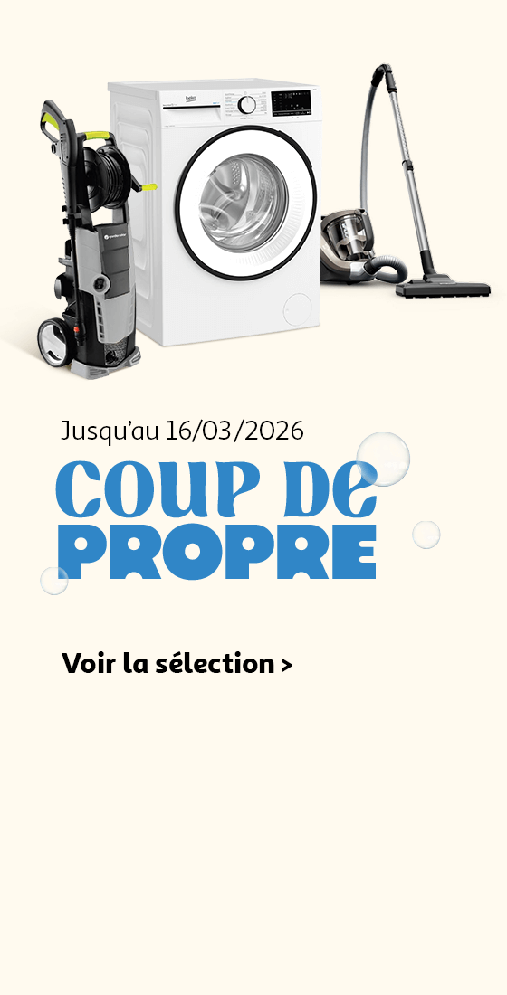 Jusqu'au 16/03/2026 : Coup de propre