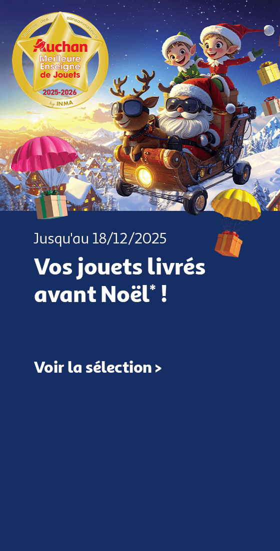 Jusqu&apos;au 18/12/2025, Vos jouets livr&#xE9;s avant No&#xEB;l* !