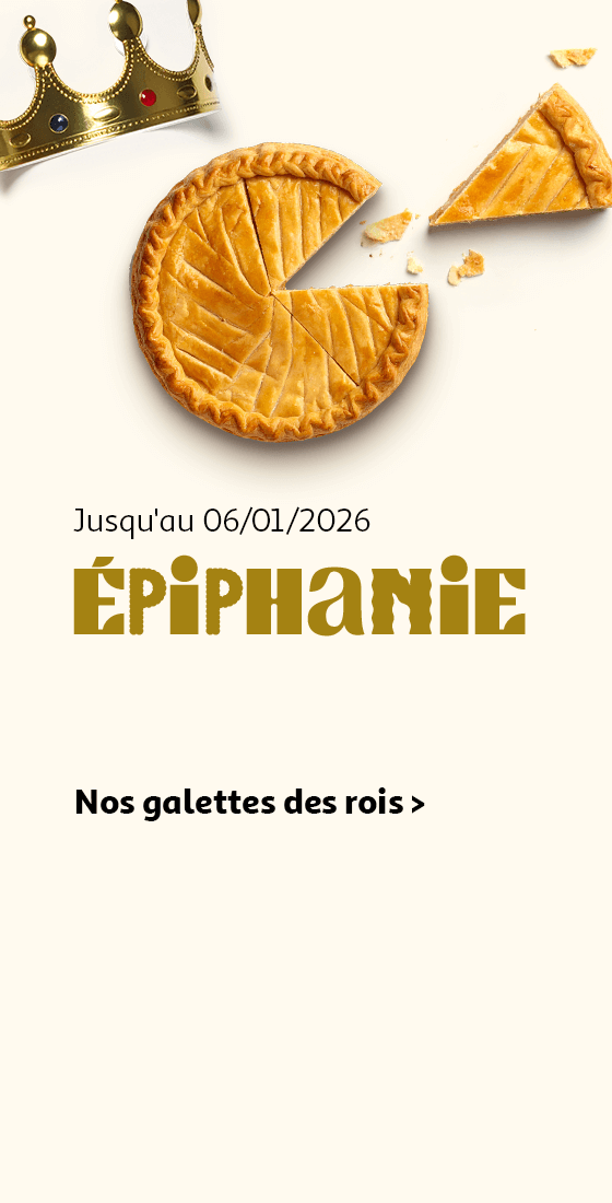 Épiphanie : Découvrez nos galettes des rois