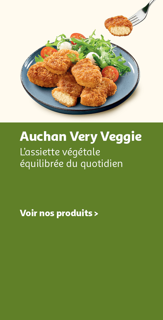 Auchan Very Veggie : Very délicieux !