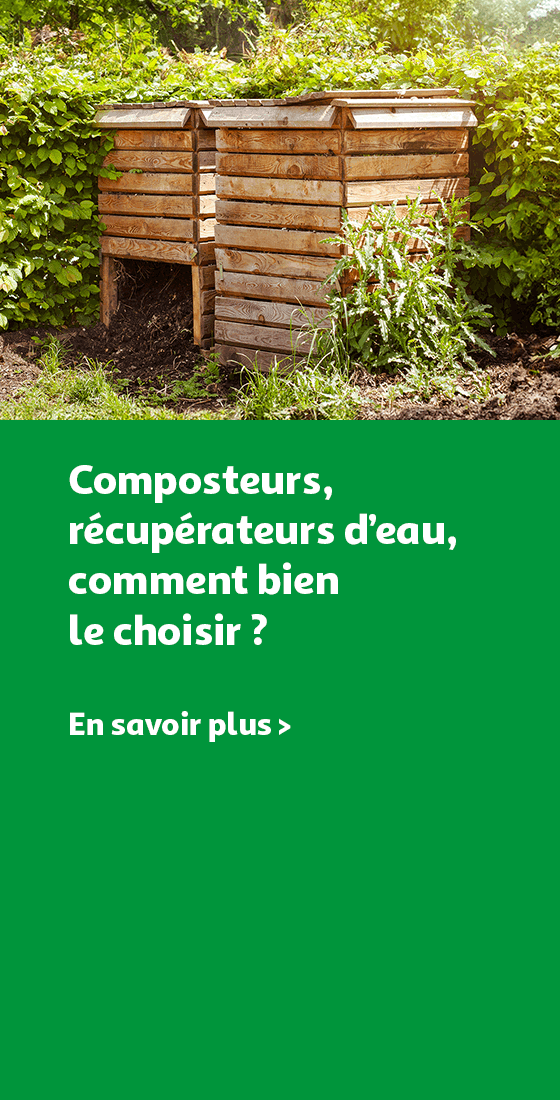 Nos idées et conseils pour bien choisir vos composteurs et récupérateurs d'eau