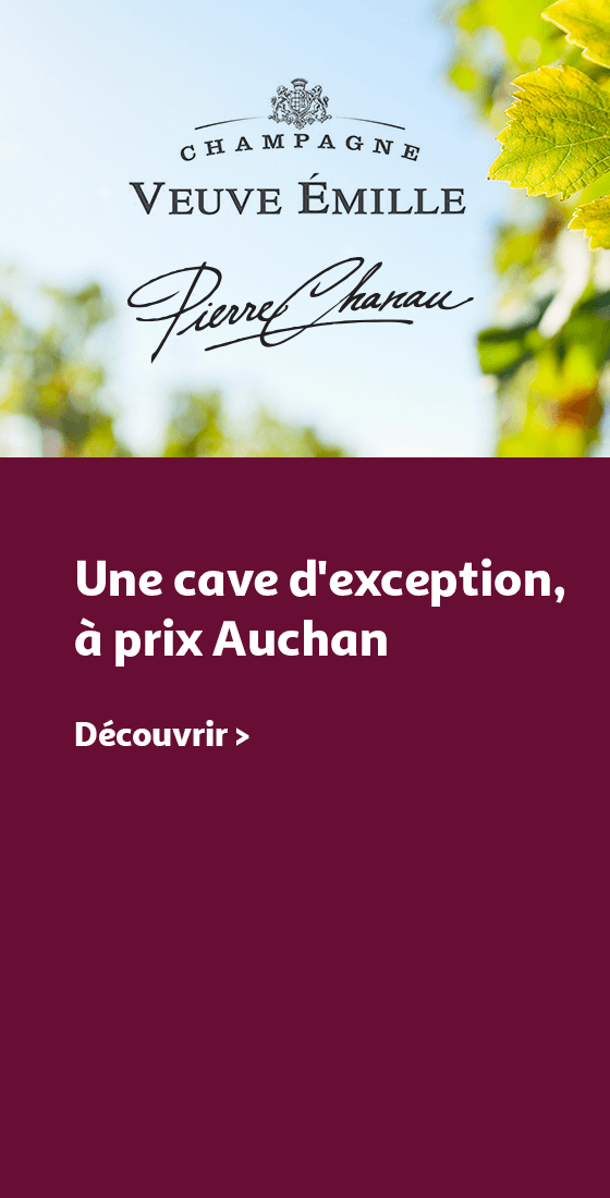 Une cave à prix Auchan