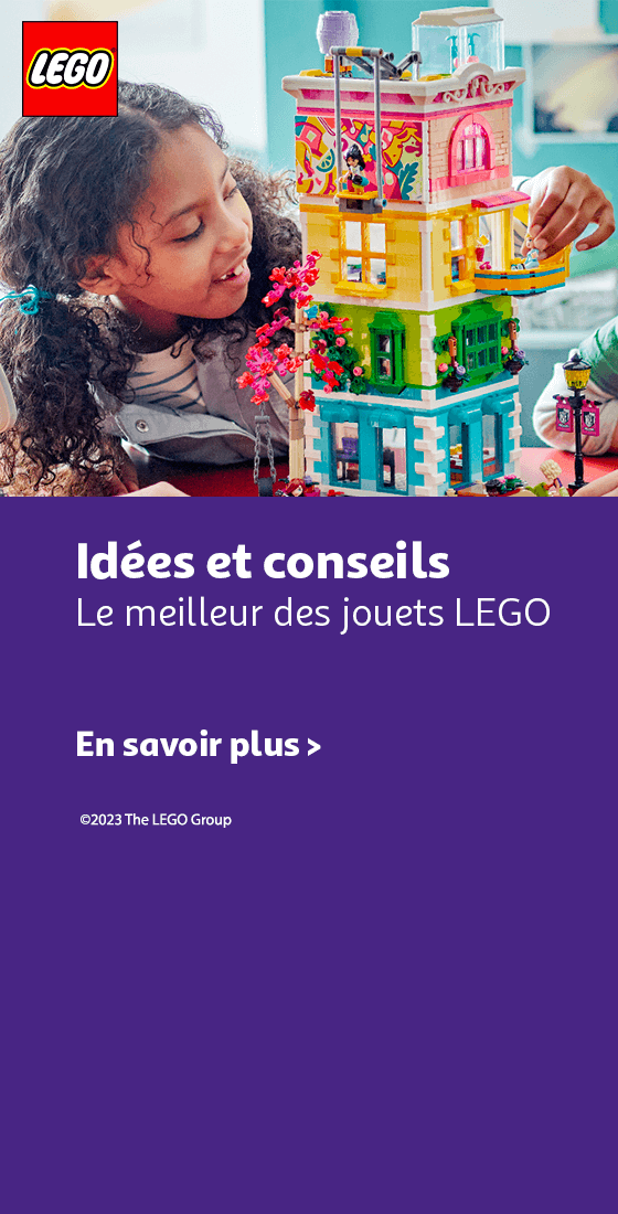 Découvrez nos idées, nos conseils et nos meilleurs jouets Lego en cliquant ici
