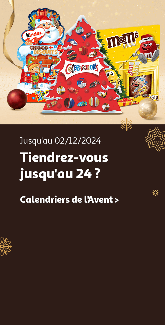 Jusqu'au 02/12/2024, Tiendrez-vous jusqu'au 24 ? Voir nos calendriers de l'Avent